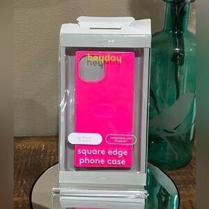 Heyday Pink Square Edge Phone Case for iPhone